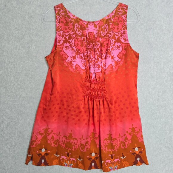 CAbi Pink and Red Tank Top - Picture 4 of 8